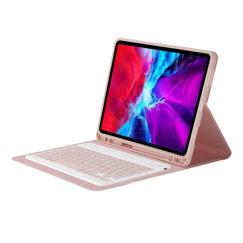 Custodia Royal Bailey PS45 Bluetooth Tastiera iPad mini 1 2 3 4 5 Rosa - immagine 1