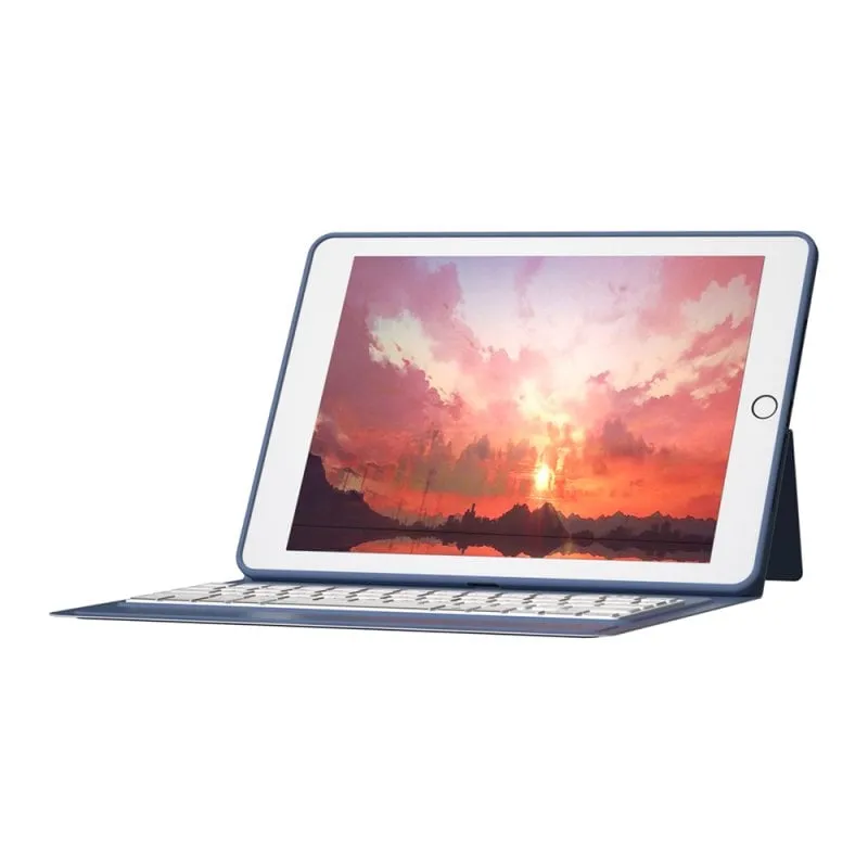 Custodia per tablet Royal Bailey T1082 Bluetooth Tastiera iPad 10.2 Air Pro Viola - immagine 1