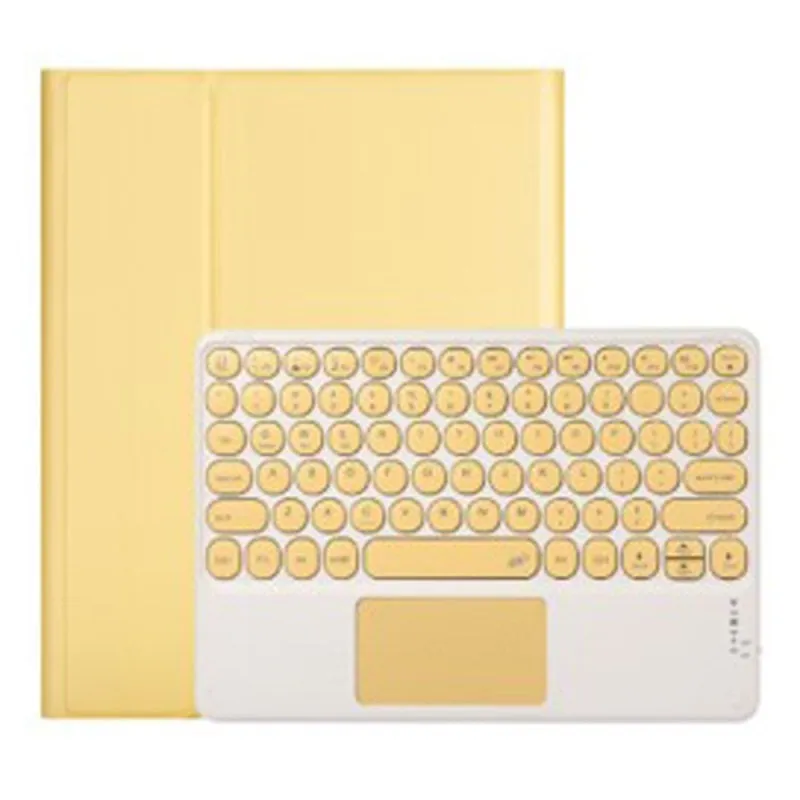 Custodia Royal Bailey YM11C Tastiera Bluetooth iPad Air Pro 11 Giallo - immagine 1