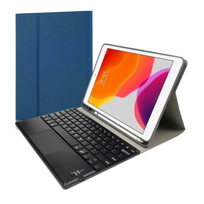 Custodia per Tablet Royal Bailey RK405C Bluetooth Tastiera iPad mini Blu - immagine 1