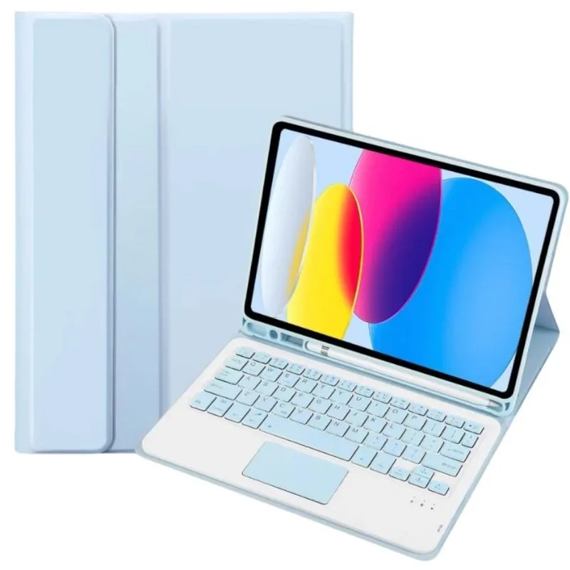 Custodia per tablet Royal Bailey PS97C-1 Bluetooth Tastiera iPad 9.7 Blu - immagine 1