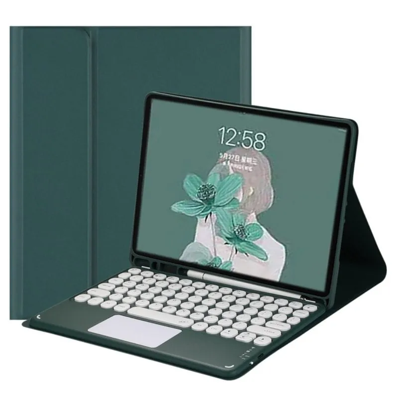 Custodia Royal Bailey TYC-LX11-1 Tastiera Bluetooth Lenovo Tab P11 11 Verde - immagine 1