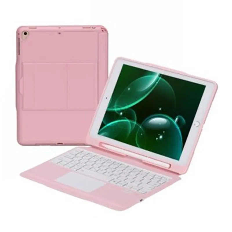 Custodia tablet Royal Bailey T207 Bluetooth Tastiera QWERTY Rosa iPad Air/Pro - immagine 1