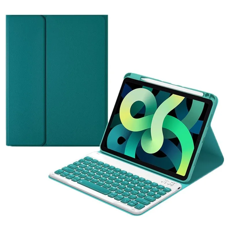 Custodia Royal Bailey HF509 per iPad 9.7 Verde Tastiera Bluetooth - immagine 1