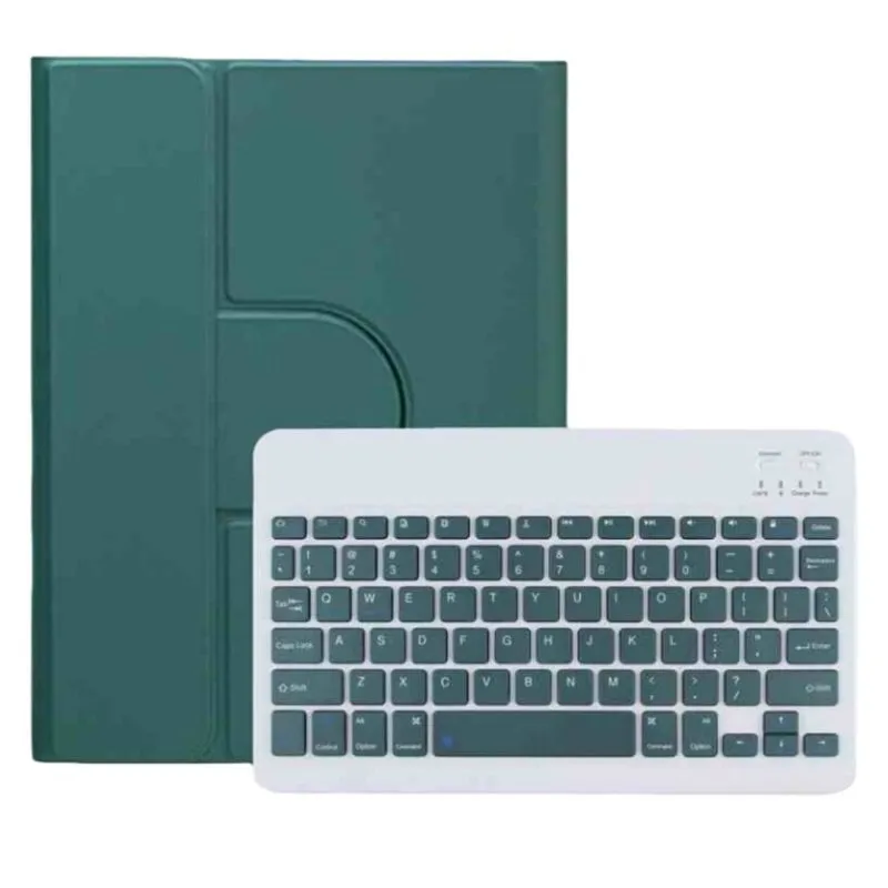 Custodia tablet Royal Bailey PD-A12 Bluetooth Tastiera iPad 10.2 Air Pro Verde - immagine 1