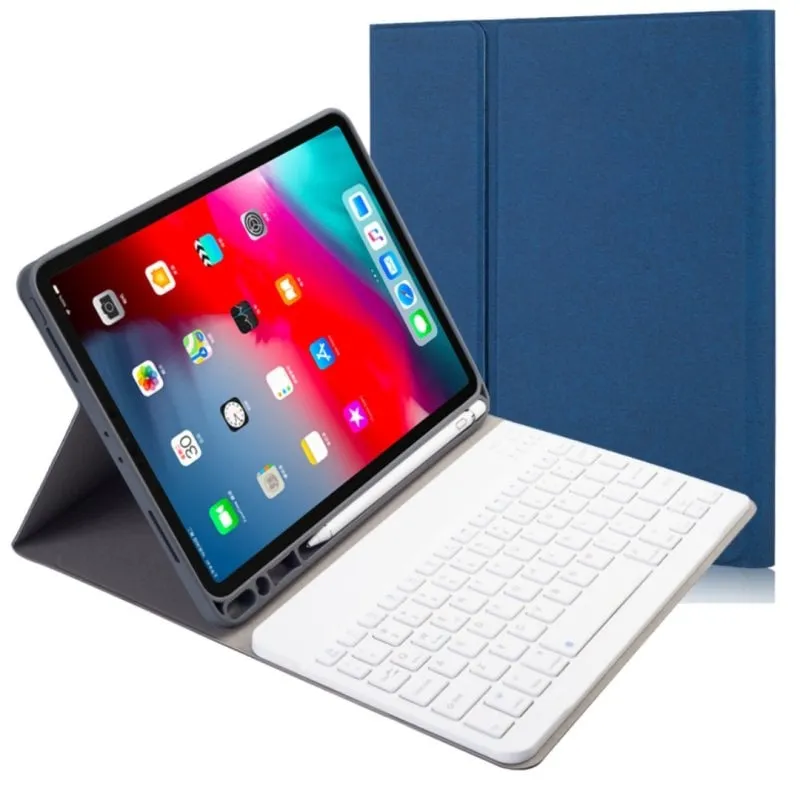 Custodia Royal Bailey RK11 Bluetooth Tastiera iPad Air Pro 11 Blu - immagine 1
