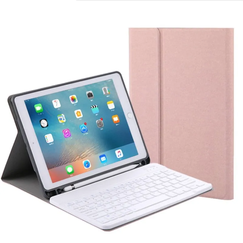 Custodia per tablet Royal Bailey RK508 Bluetooth Tastiera iPad 9.7 Rosa - immagine 1
