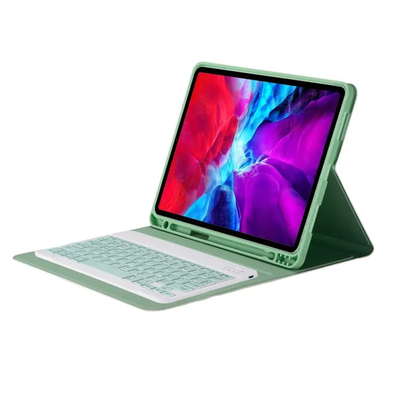 Custodia per Tablet Royal Bailey PS97 Tastiera Bluetooth iPad 9.7 Verde - immagine 1