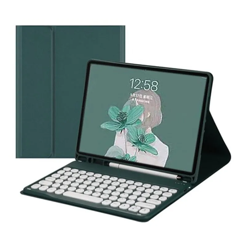 Custodia tablet Royal Bailey TS97 tastiera Bluetooth iPad 9.7 Verde - immagine 1