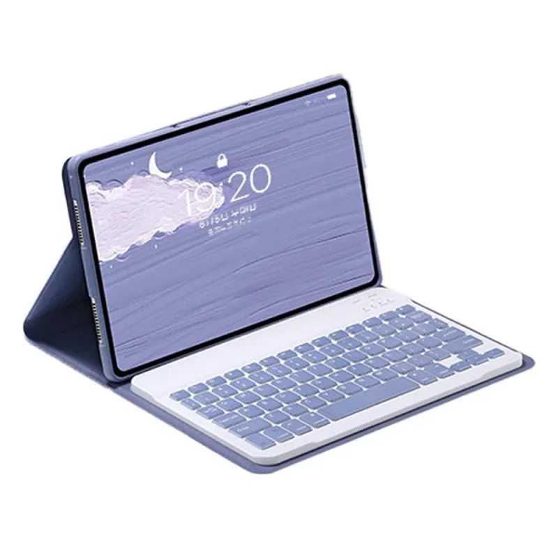 Custodia Tablet Royal Bailey RT109 Bluetooth Tastiera QWERTY Viola - immagine 1