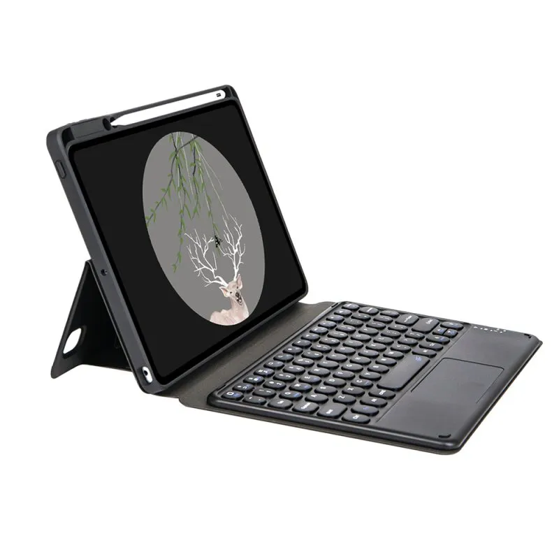 Custodia Royal Bailey SY11C Tastiera Bluetooth iPad Air iPad Pro Nero - immagine 1