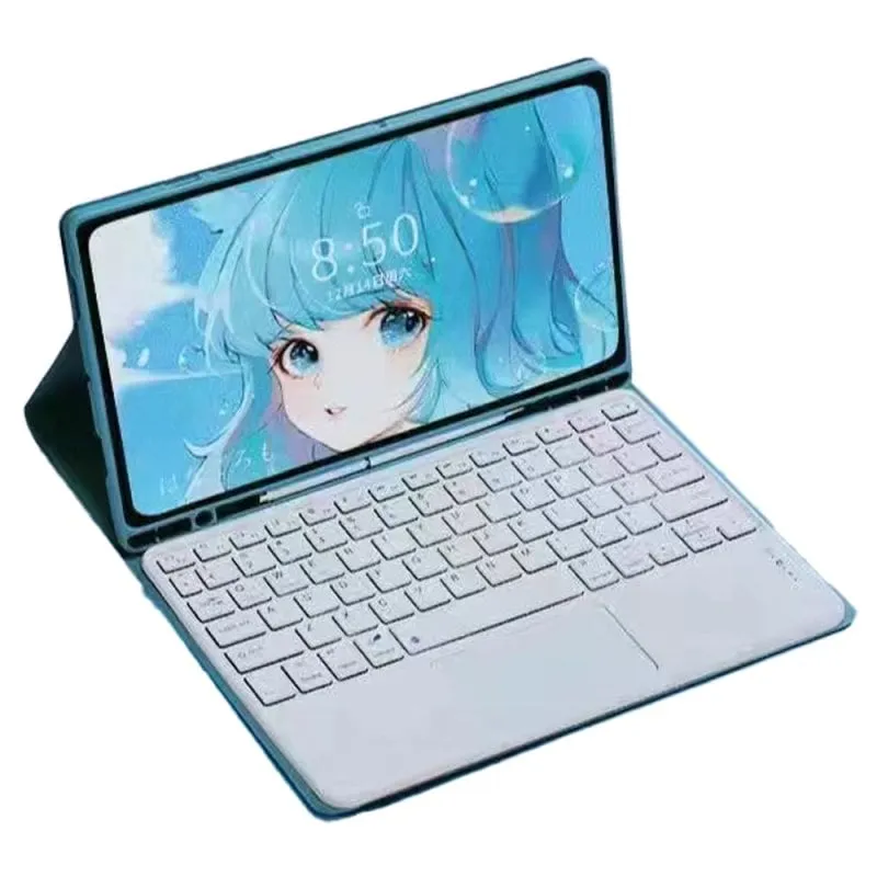 Custodia per tablet Royal Bailey PS006C Tastiera Bluetooth iPad mini 6 Verde - immagine 1