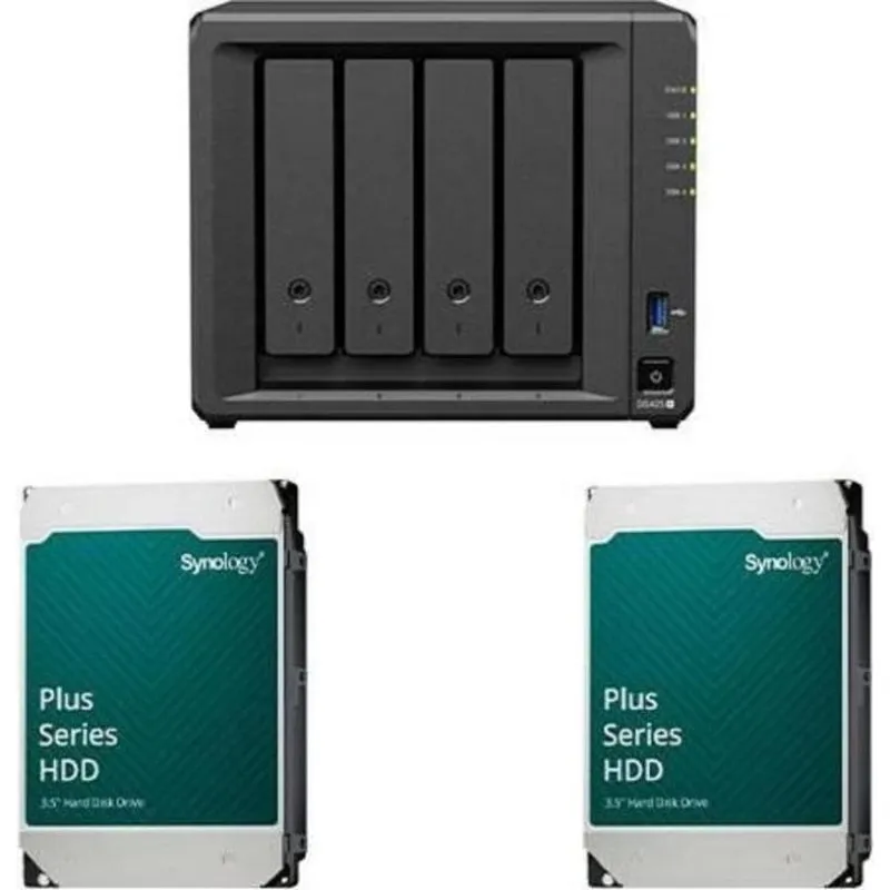 Disco Duro interno Synology 32TB SATA 3,5" DS925+ bundle 2x16TB per NAS - immagine 1