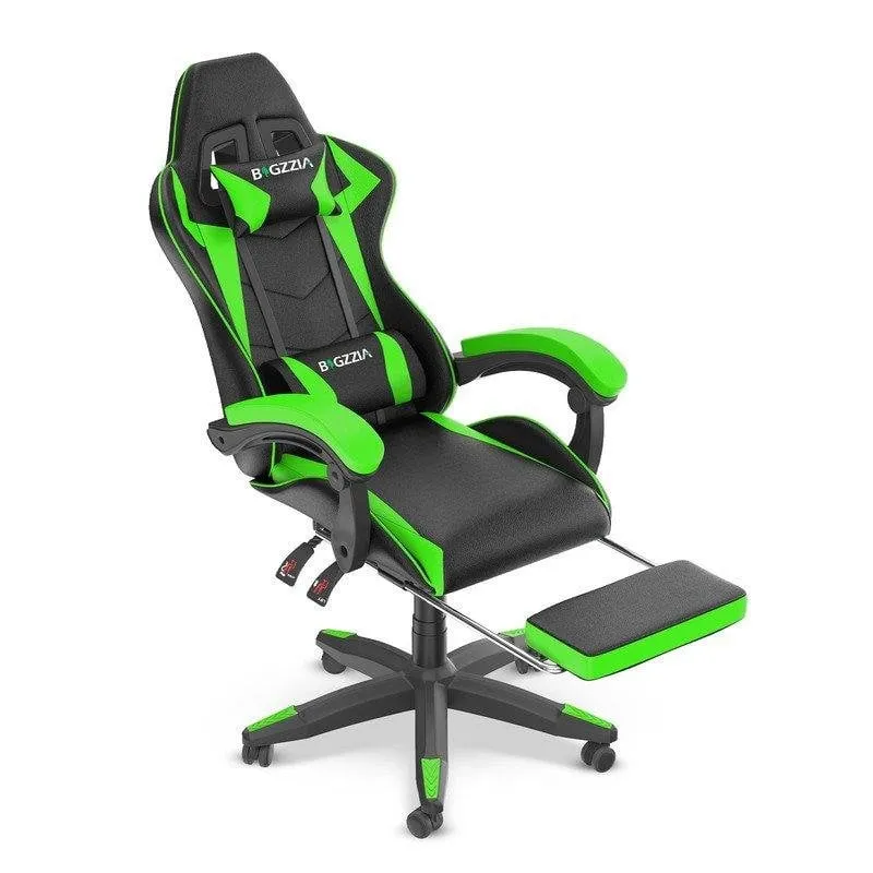 Sedia da Ufficio Naspaluro Ergonomica Gaming Pelle PU Reposatesta - immagine 1