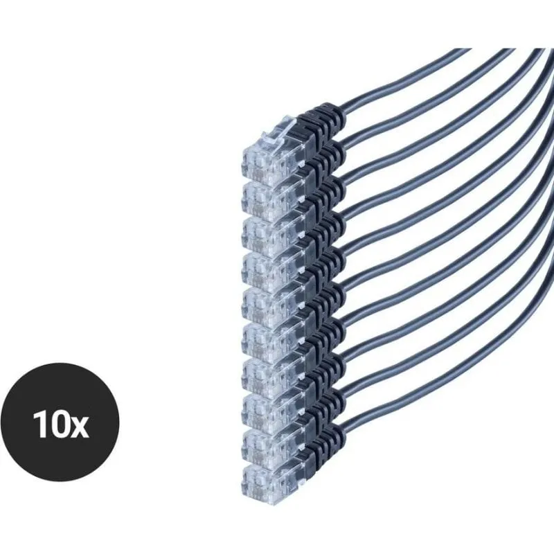Cavo RJ11 Shiverpeaks 0,6 m Set di 10 - immagine 1