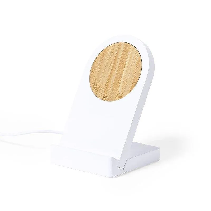Caricatore Support Nature Bamboo Senza Fili Magnetico - immagine 1