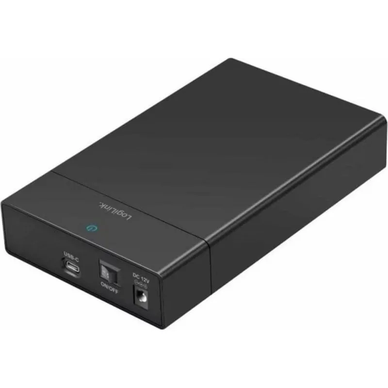 Caja PC LogiLink UA0460 2.5" e 3.5" Plastica Nero con Thunderbolt - immagine 1