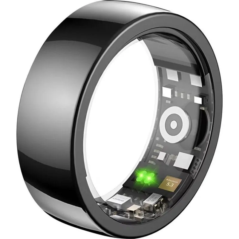 Anello intelligente Riversong Trinity SR01 Taglia 61 Bluetooth IP68 Autonomia 3 giorni Nero - immagine 1