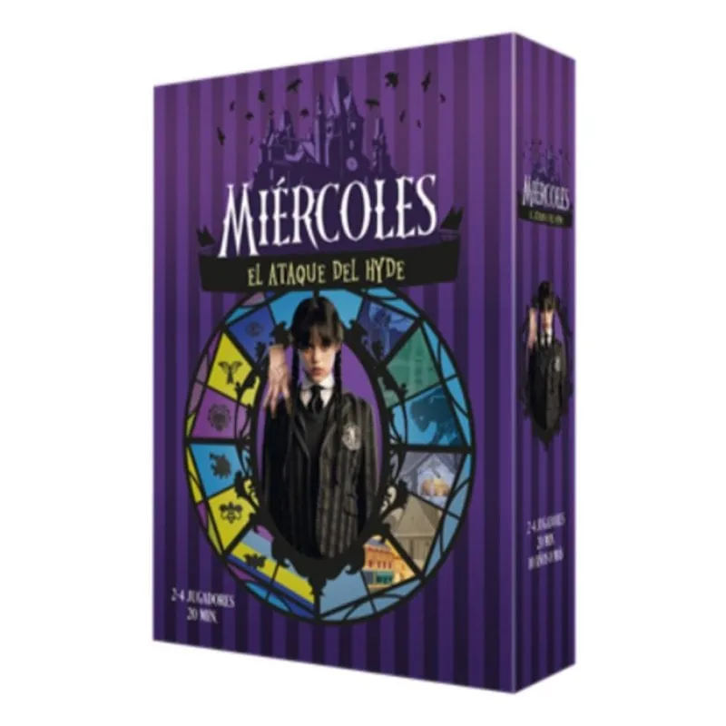 Gioco da tavolo Asmodee Miércoles L'Attacco di Hyde Cooperativo 2-4 Giocatori - immagine 1