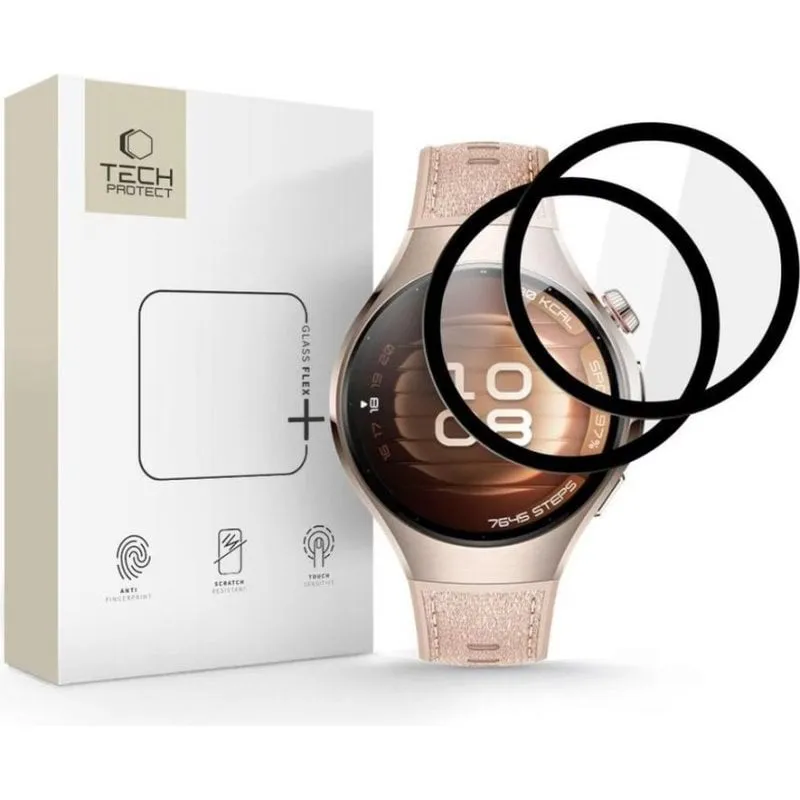 Protezione schermo Huawei Watch 5 vetro ibrido 0,28 mm 2 pezzi - immagine 1