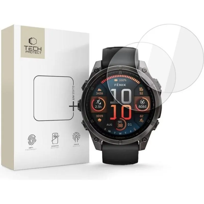 Protezione schermo Tech-Protect Garmin Fenix 8 0,3 mm - immagine 1