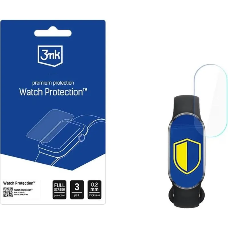 Protezione schermo 3MK Watch Protection ARC Xiaomi Smart Band 10 - immagine 1
