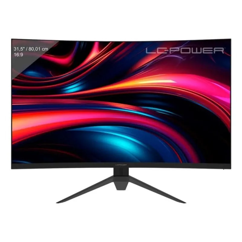 Monitor PC 2-POWER LC-M32QC 32" Quad HD 180Hz VA Curvo FreeSync Premium Regolabile in Altezza - immagine 1