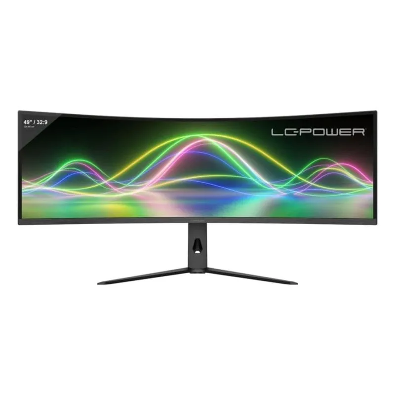 Monitor PC 2-POWER LC-M49QCK 49" Dual QHD 120Hz VA Curvo HDR10 Multitasking Regolabile in altezza - immagine 1