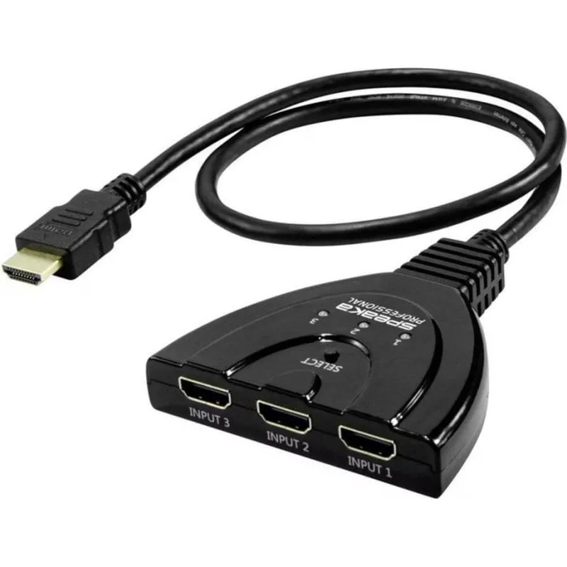 Interruttore HDMI SpeaKa Professional SP-12533276 3 ingressi 8K60 - immagine 1