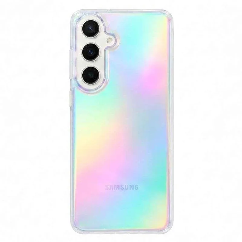 Custodia Irisata Antiyellow Trasparente La Casa de las Carcasas per Samsung Galaxy S26 Plus - immagine 1