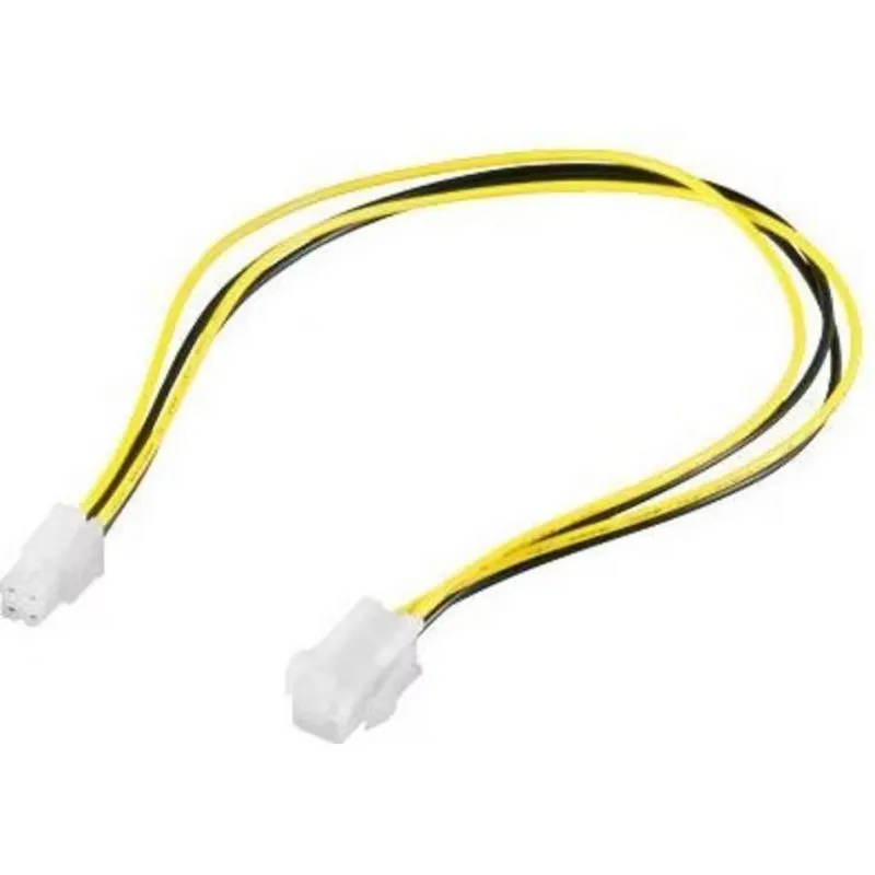 Cavo alimentazione CPU PremiumCord P4 34 cm giallo e nero - immagine 1