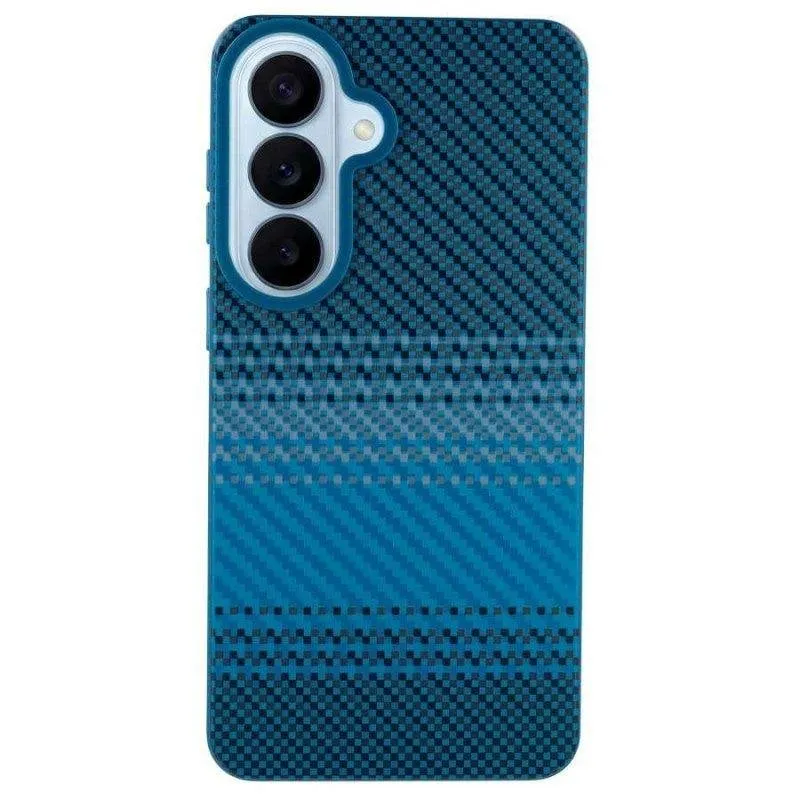 Custodia per cellulare La Casa de las Carcasas Carbonio Blu scuro per Samsung Galaxy S26 Plus - immagine 1