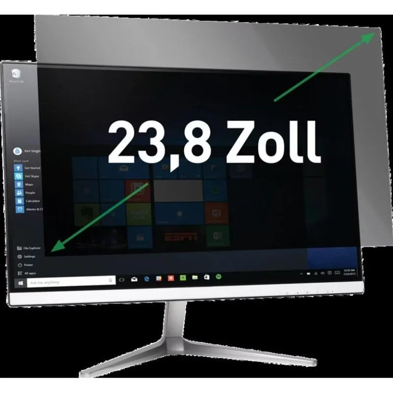 Filtro privacy Leitz per monitor 23,8 pollici 16:9 - immagine 1