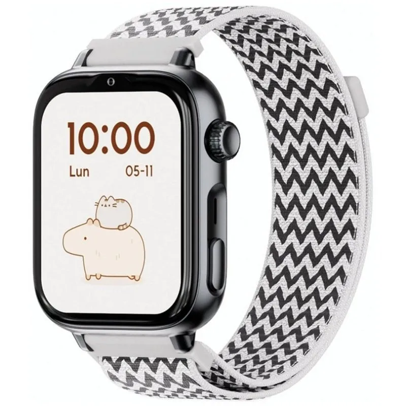SaveFamily SaveWatch Plus 2 4G GPS 1,85" Nero Cinturino Zig Zag IP68 SOS - immagine 1