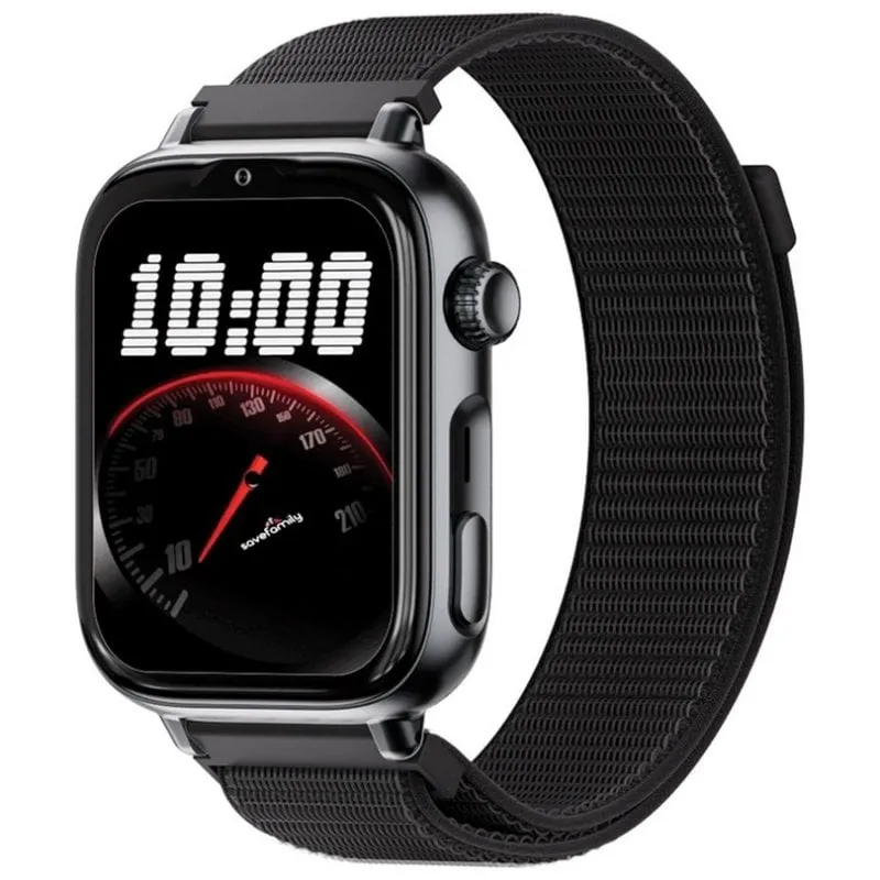 SaveFamily SaveWatch Plus 2 4G GPS 1,85'' Nero IP68 Cardiofrequenzimetro - immagine 1