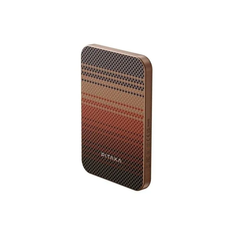Power Bank Pitaka 5000mAh Qi2 Sunset - immagine 1