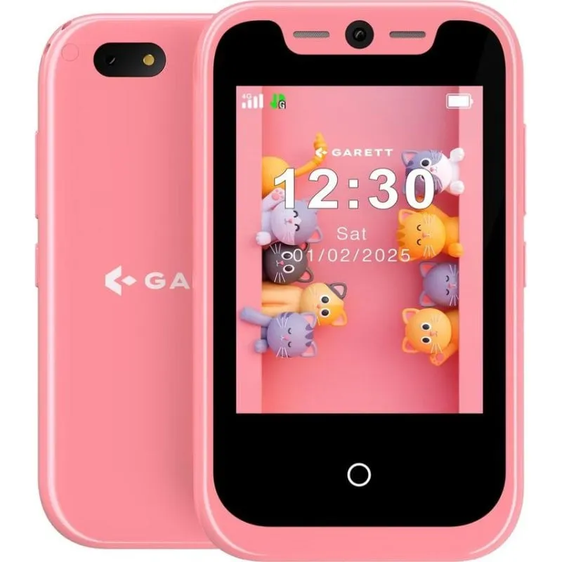 Garett OneKid Phone 2G Telefono Base Rosa - immagine 1
