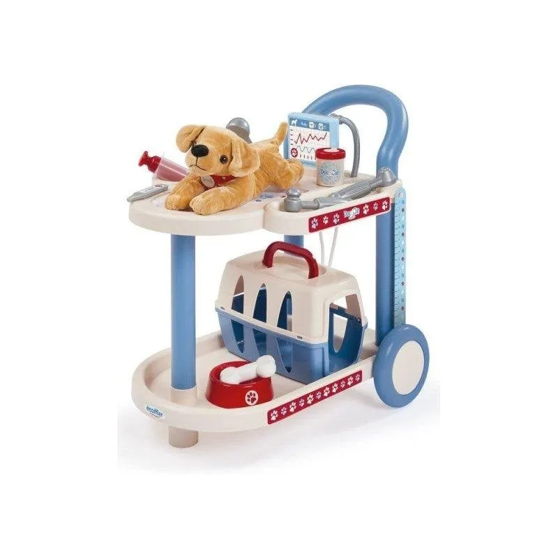 Set gioco Ecoiffier Medical 1901 veterinario con accessori e cane di peluche - immagine 1