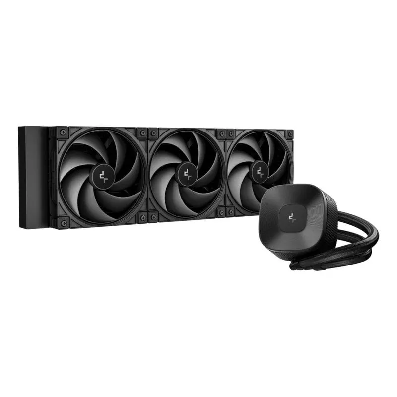 Refrigerazione Liquida Deepcool LE360 V2 ZERO DARK 402mm 3 Ventole ARGB - immagine 1