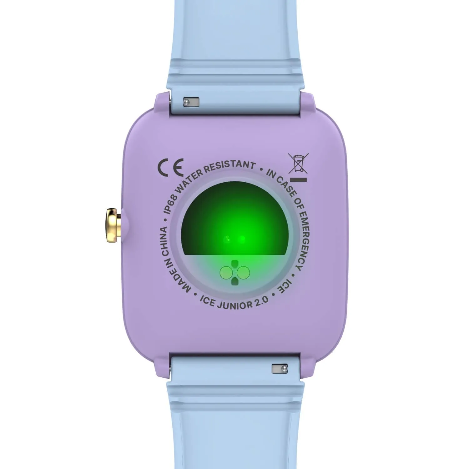 ICE-WATCH - ICE smart junior 2.0 Purple Soft blue - Orologio connesso da bambino viola con cinturino in silicone blu - 022801 (1,75 inch) - immagine 4