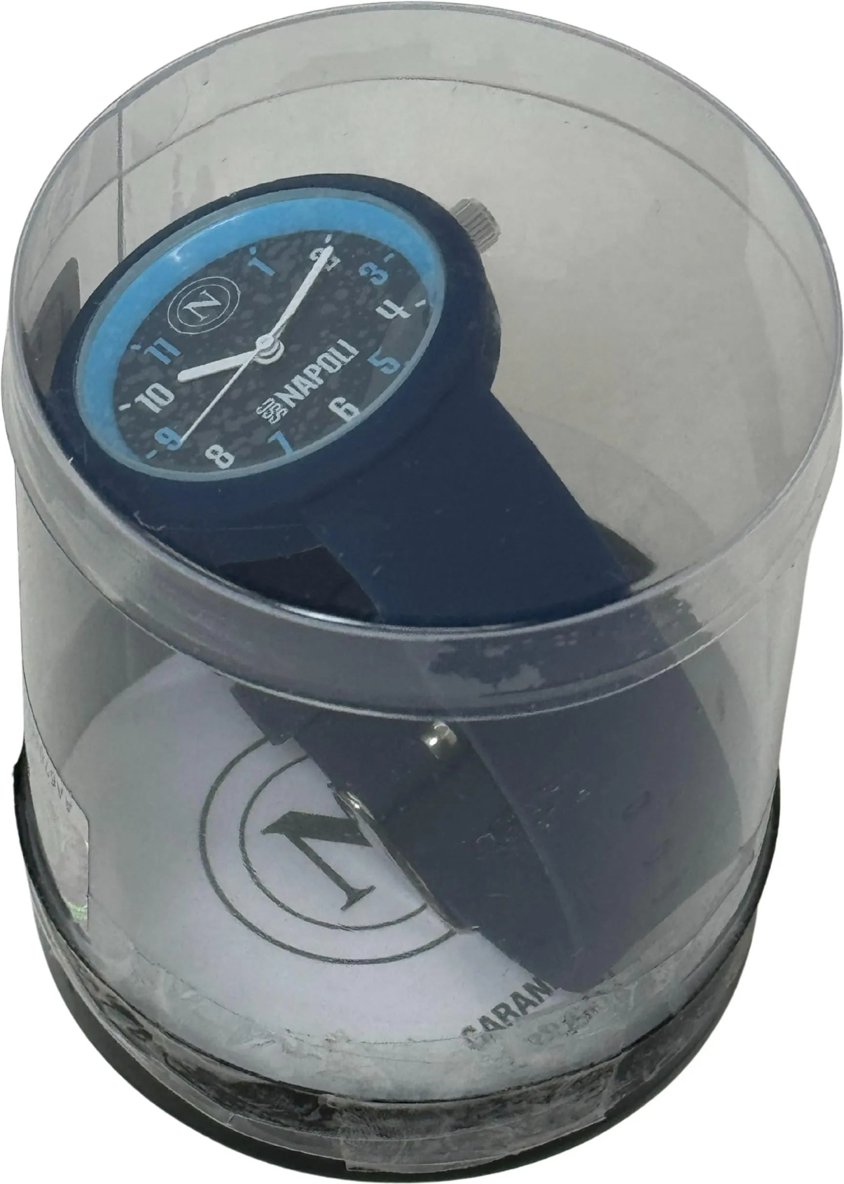 Clondo Orologio Da Polso Analogico Bambini, Idea Regalo 6-12 Anni Per Napoli Fan, Cassa 33mm e Cinturino Silicone, Scatola Ufficiale (Blu) - immagine 5