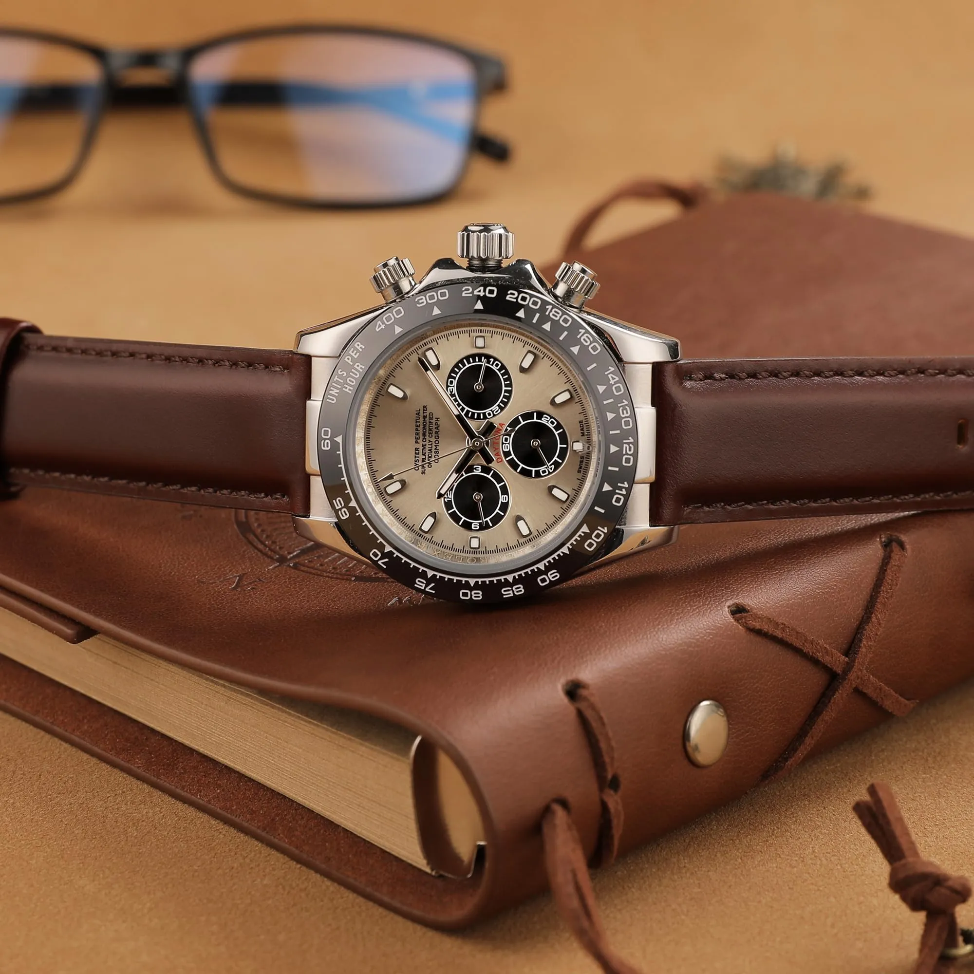 CORROPELLE Cinturini Orologio in Pelle a Sgancio Rapido 18mm 19mm 20mm 21mm 22mm, Elegante Cinturino Vera Pelle Alta qualità Cinturini Ricambio per Uomo Donna, Orologio e Smartwatch - immagine 5