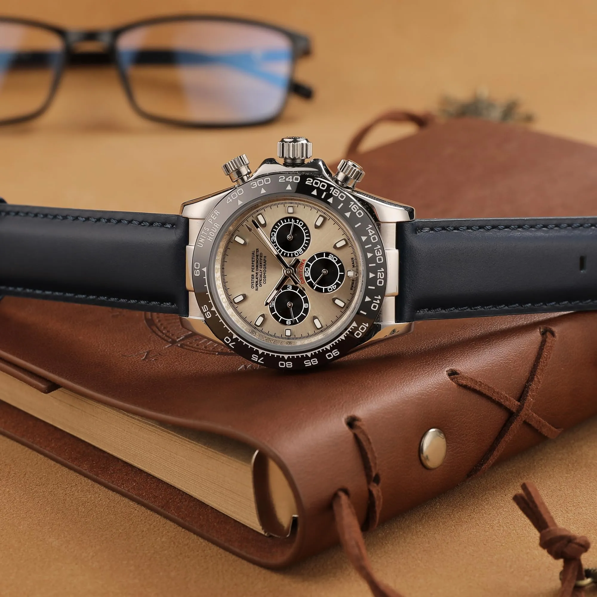 CORROPELLE Cinturini Orologio in Pelle a Sgancio Rapido 18mm 19mm 20mm 21mm 22mm, Elegante Cinturino Vera Pelle Alta qualità Cinturini Ricambio per Uomo Donna, Orologio e Smartwatch - immagine 5