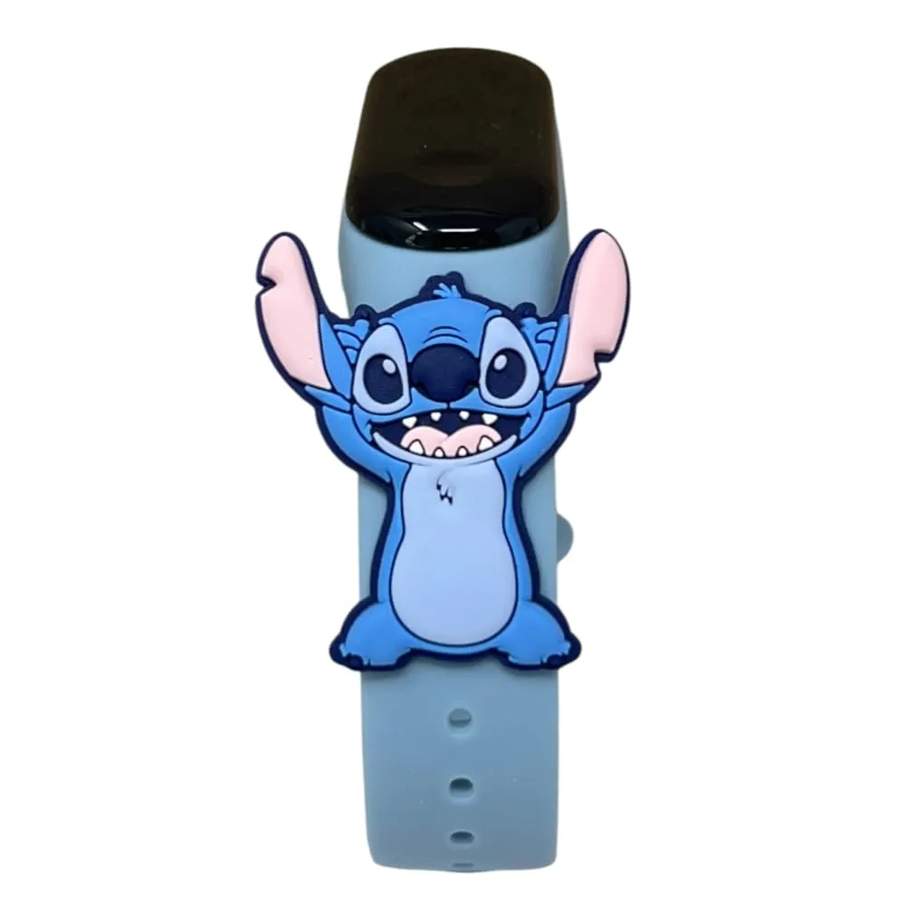 Orologio Digitale Bambini Stitch Disney Touch Screen LED con Data Cinturino Regolabile in PVC 25 cm Cassa ABS e Lente in Plexiglass 2 Batterie AG3 Incluse Idea Regalo Bambina Bambino - immagine 5