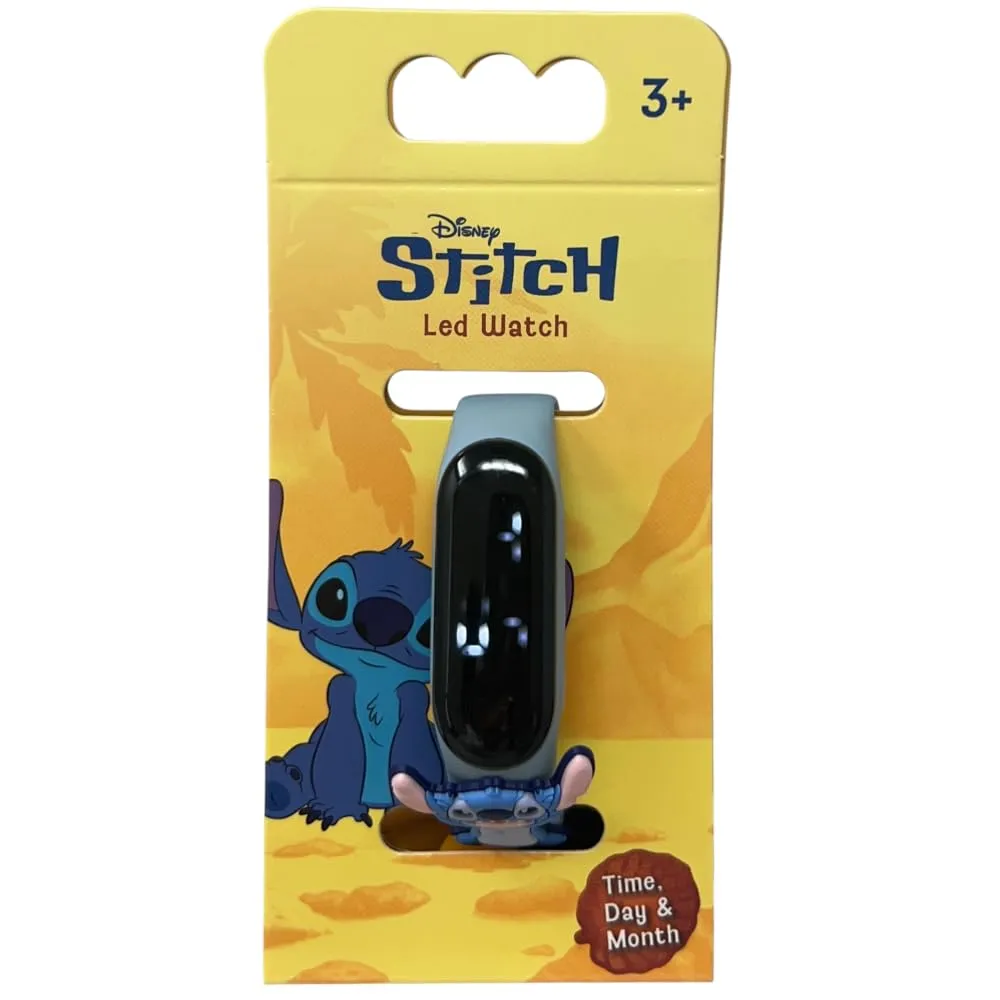 Orologio Digitale Bambini Stitch Disney Touch Screen LED con Data Cinturino Regolabile in PVC 25 cm Cassa ABS e Lente in Plexiglass 2 Batterie AG3 Incluse Idea Regalo Bambina Bambino - immagine 6