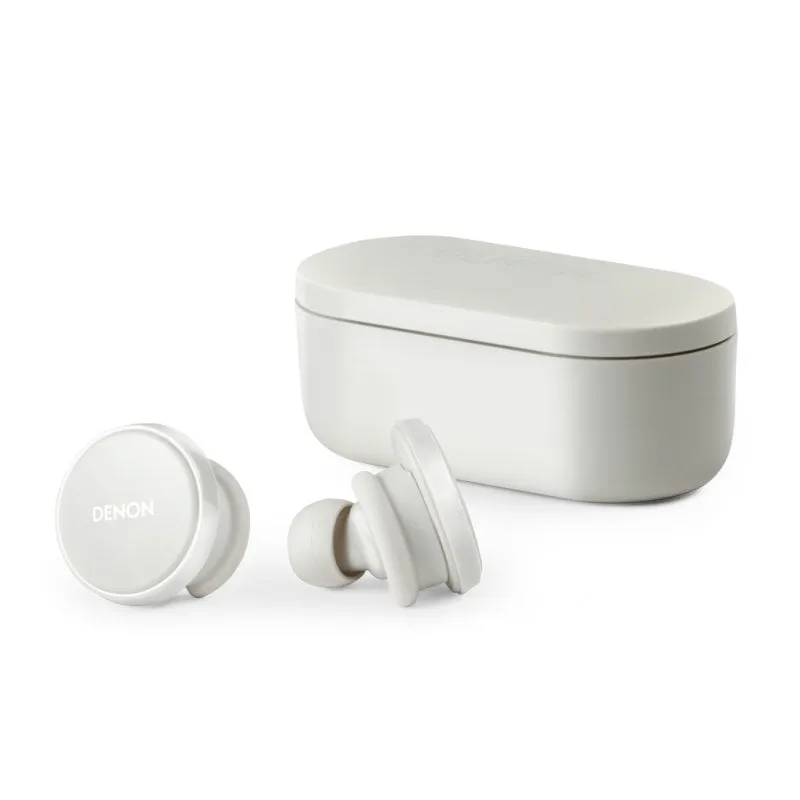 Cuffie Bluetooth True Wireless Denon Perl Pro con cancellazione del rumore bianco - immagine 1
