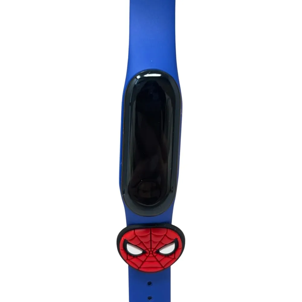 Orologio Digitale Bambini Spiderman Marvel Touch Screen LED con Data Cinturino Regolabile in PVC 25 cm Cassa ABS e Lente in Plexiglass 2 Batterie AG3 Incluse Idea Regalo Bambina Bambino - immagine 3