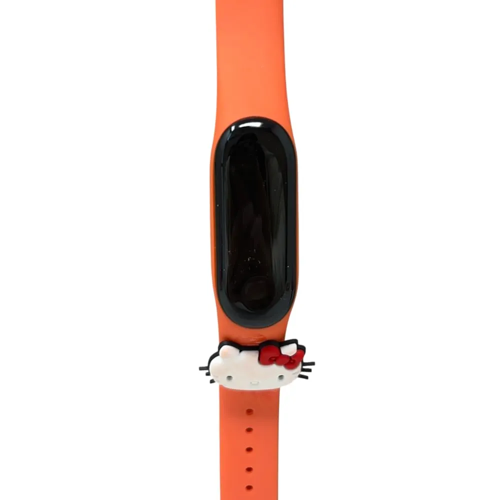 CARTOON Orologio Digitale Bambini Hello Kitty Touch Screen LED con Data Cinturino Regolabile in PVC 25 cm Cassa ABS e Lente in Plexiglass 2 Batterie AG3 Incluse Idea Regalo Bambina Bambino - immagine 3