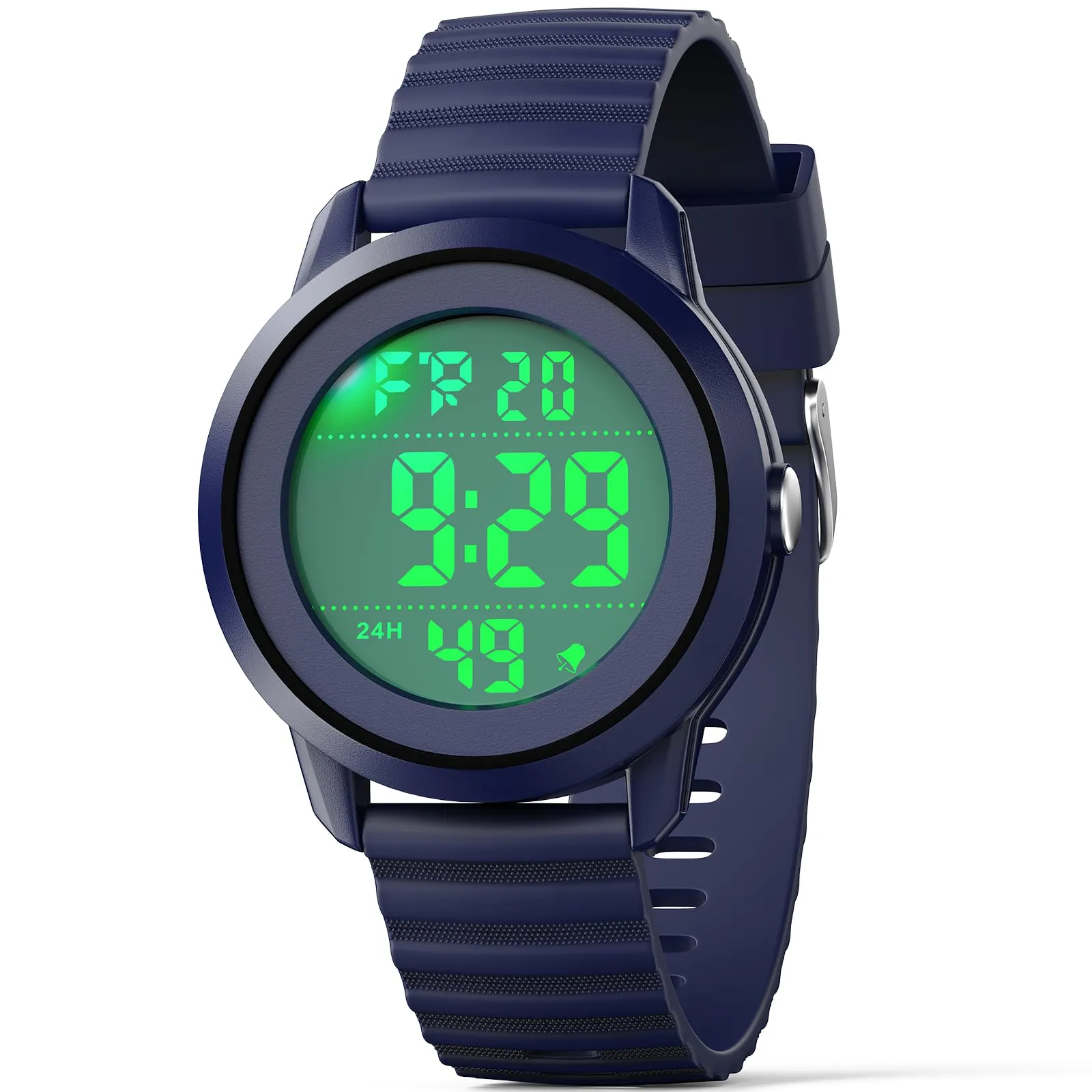 Ayybboo Orologio Digitale per Bambini Quadrante Grande 4‑16 Anni - immagine 1