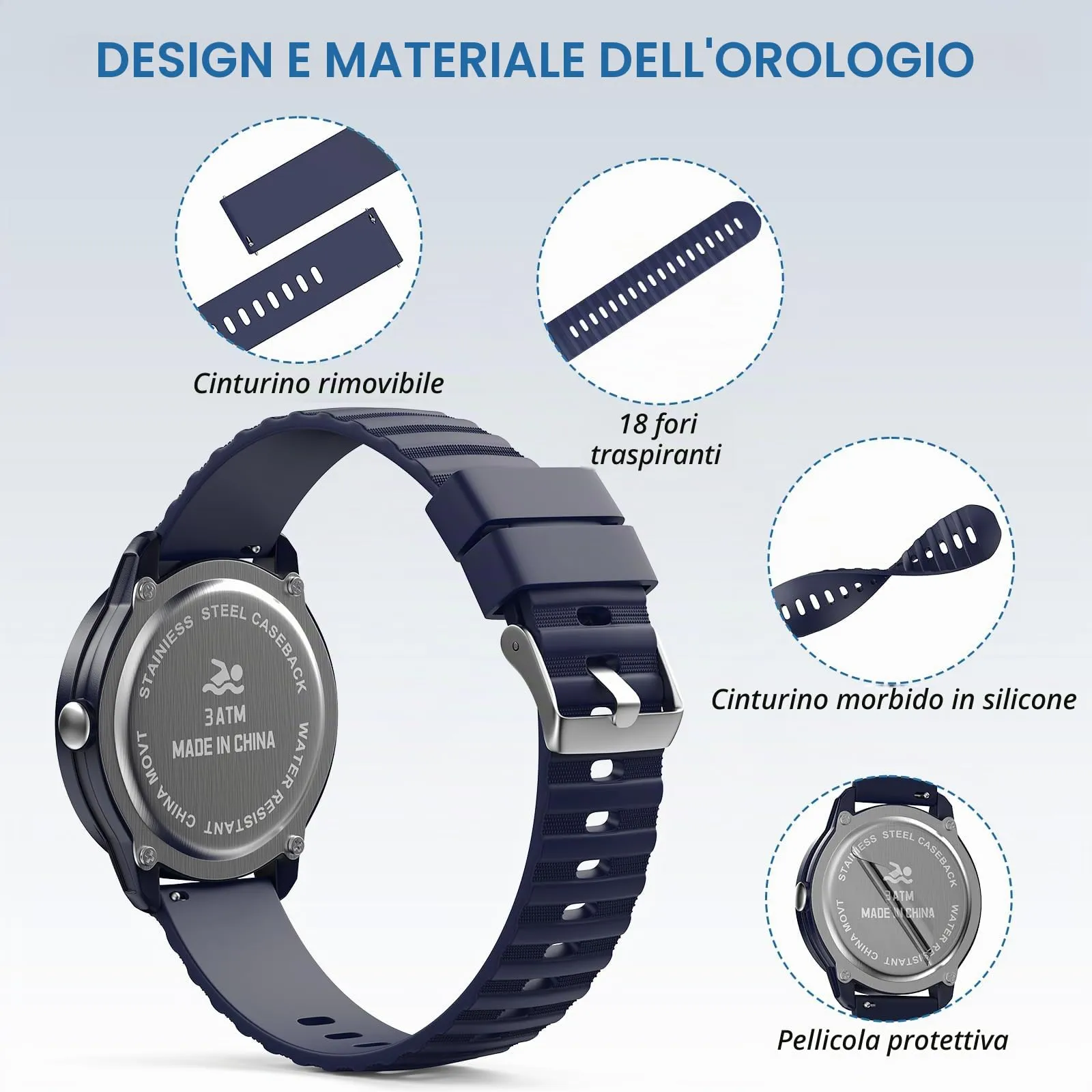 Ayybboo Orologio Digitale per Bambini Quadrante Grande 4‑16 Anni - immagine 6